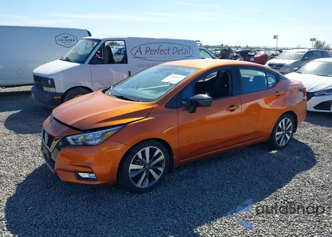 2020 Nissan Versa Sr Xtronic Cvt z USA, uszkodzony, nr VIN 3N1CN8FVXLL801254